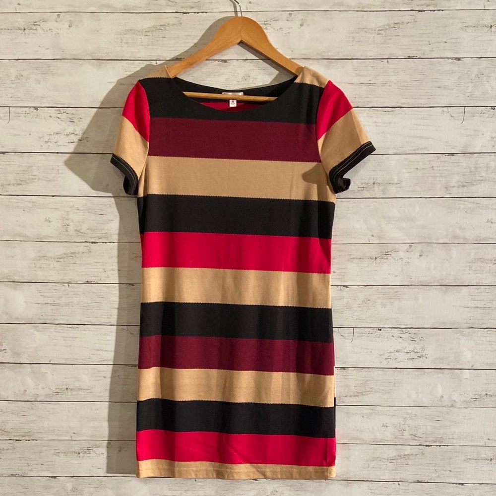 NWOT- Charming Charlie Stripe Dress